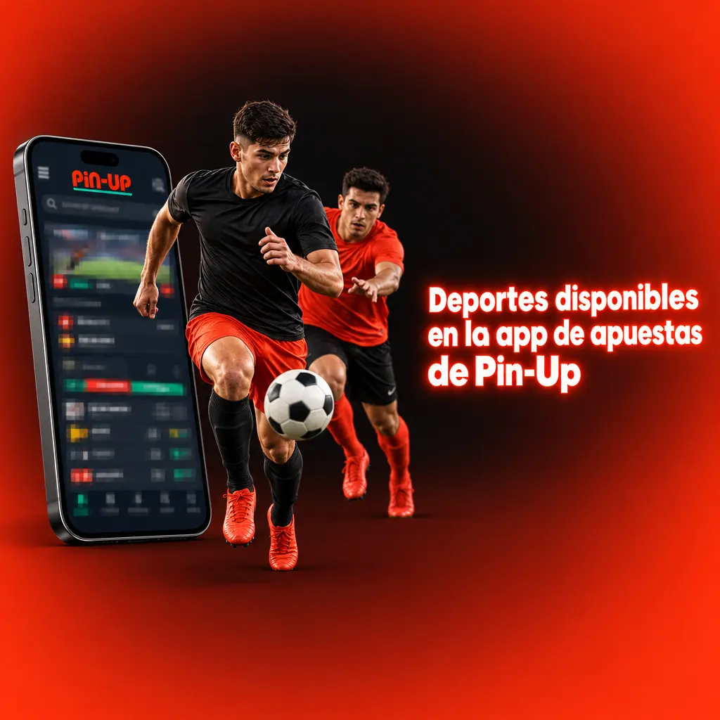 Deportes y eSports disponibles en la app de apuestas de Pin-Up