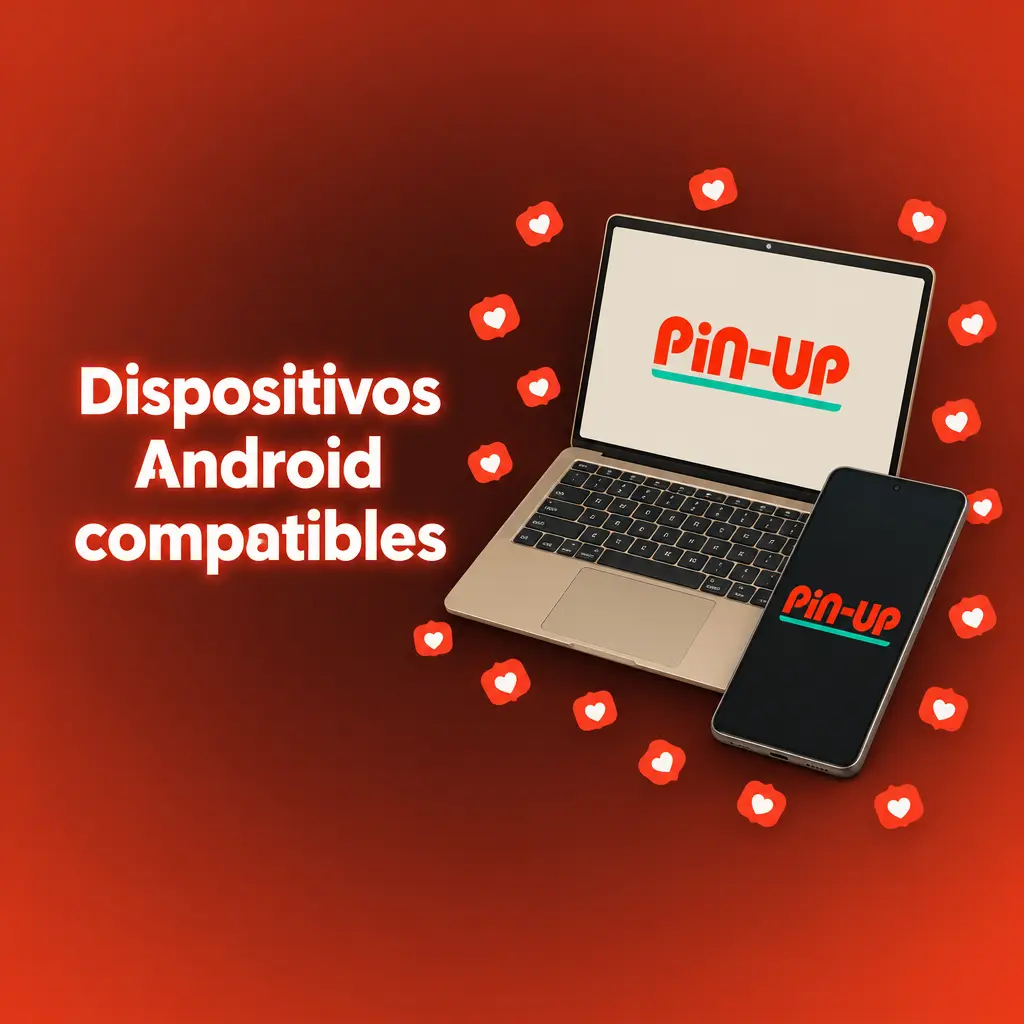 Smartphones Android compatibles con la app de Pin-Up
